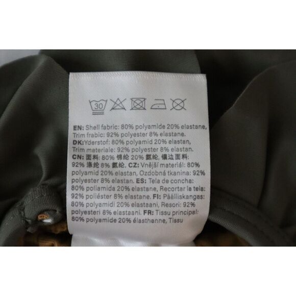 Konges Sløjd KS4050 Girl's Sz 5-6Y Bone Brown Pineapple 2-pc Bathing Suit - Picture 8 of 11